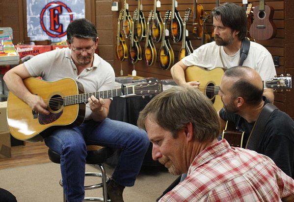 Bluegrass jamming