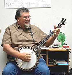 Roy Hood, banjo, dobro, bass and guitar instructor